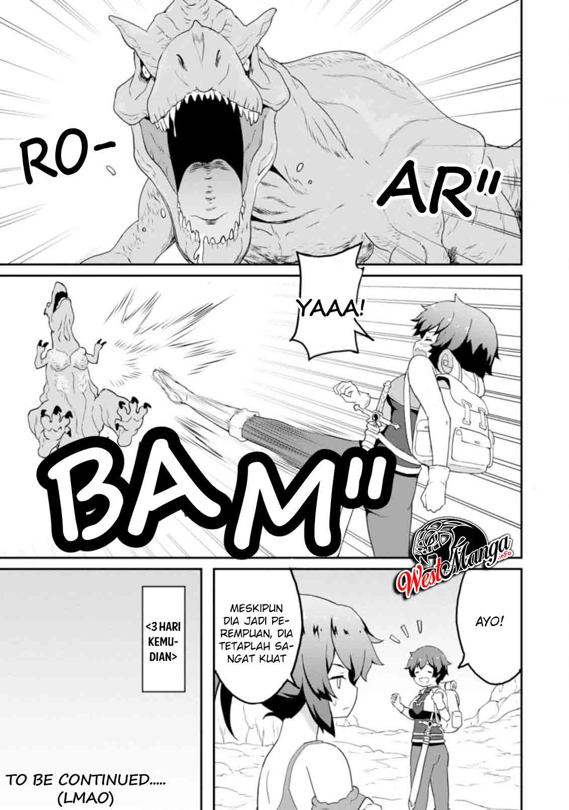 Taberu dake de Level-Up! Damegami to Issho ni Isekai Musou chapter 20