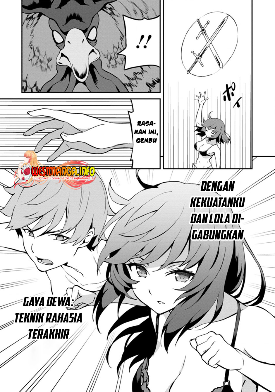 Taberu dake de Level-Up! Damegami to Issho ni Isekai Musou chapter 24