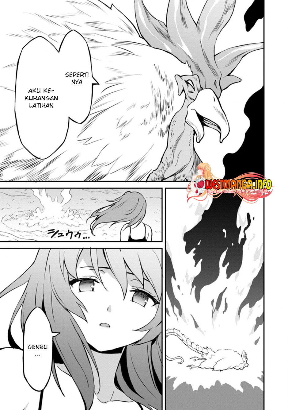 Taberu dake de Level-Up! Damegami to Issho ni Isekai Musou chapter 24
