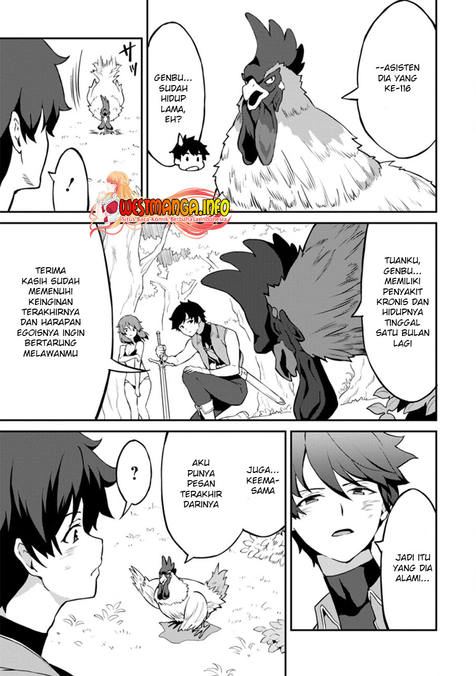 Taberu dake de Level-Up! Damegami to Issho ni Isekai Musou chapter 24