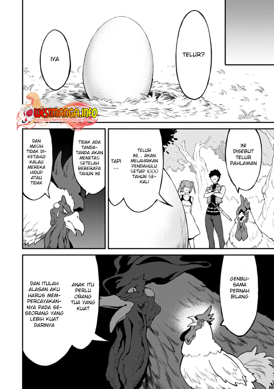 Taberu dake de Level-Up! Damegami to Issho ni Isekai Musou chapter 24