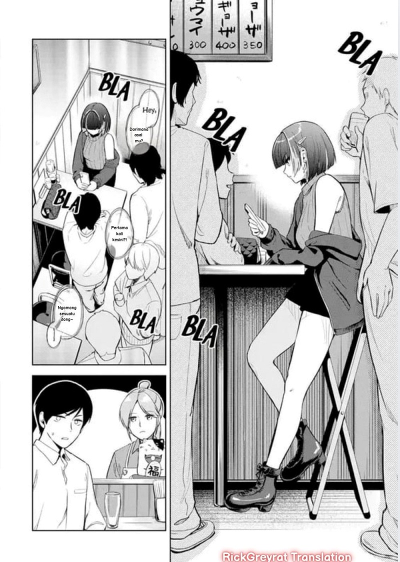 Tachi Nomi Izakaya De Kei Joshidaisei Ga Tonari Ni Kuru Hanashi chapter 1