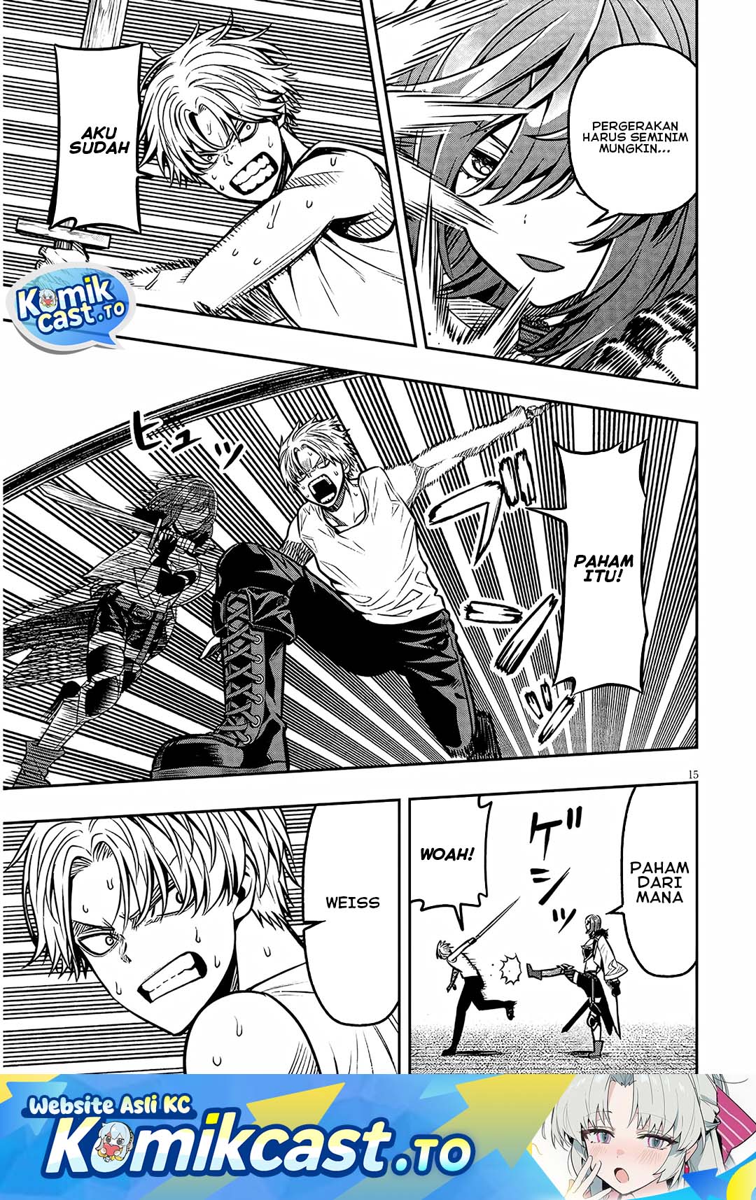 Taida na Akujo Kizoku ni Tensei Shita Ore, Shinario o Bukko wa Shitara Kikaku-gai no Maryoku de Saikyou ni Natta Chapter 17.2 Bahasa Indonesia