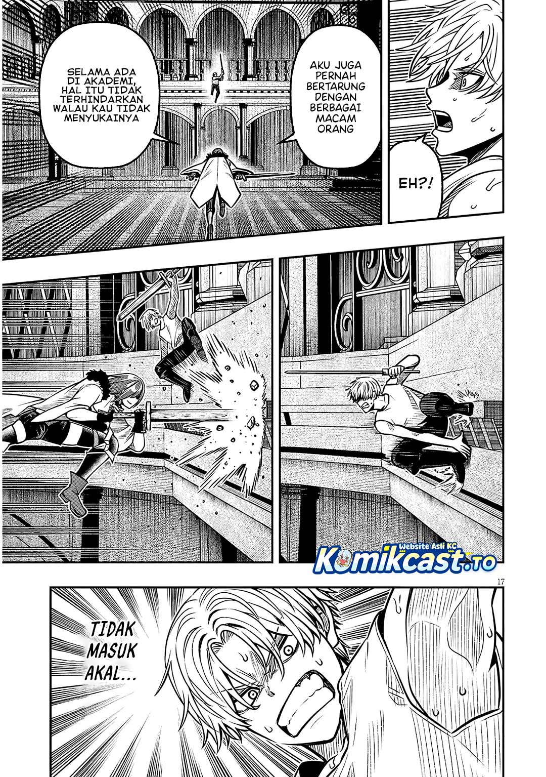 Taida na Akujo Kizoku ni Tensei Shita Ore, Shinario o Bukko wa Shitara Kikaku-gai no Maryoku de Saikyou ni Natta Chapter 17.2 Bahasa Indonesia