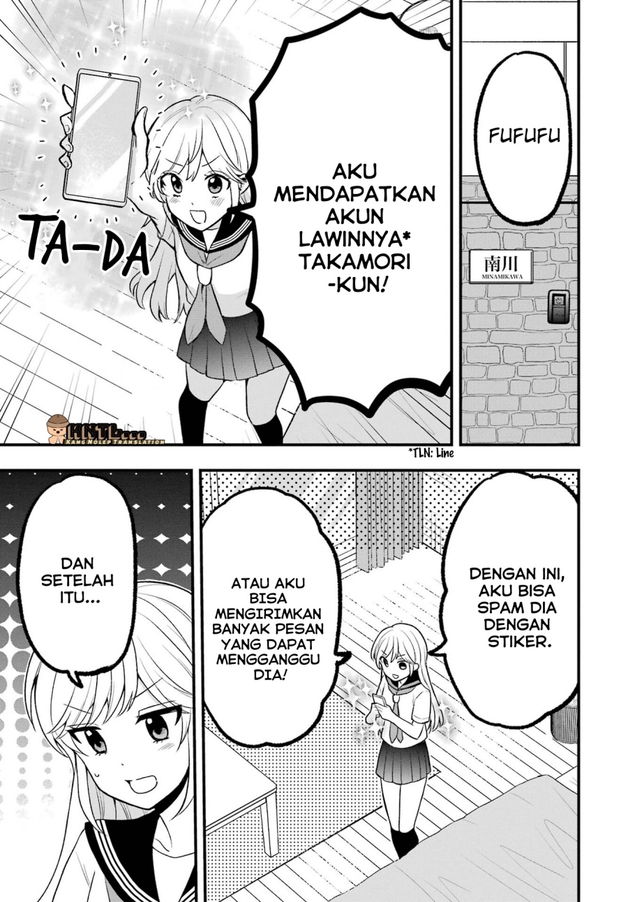 Takamori-kun wo Damarasetai!! Chapter 04 Bahasa Indonesia
