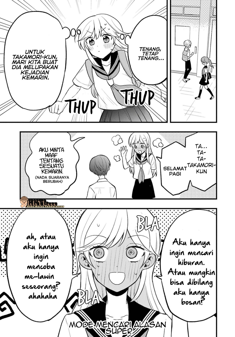 Takamori-kun wo Damarasetai!! Chapter 04 Bahasa Indonesia