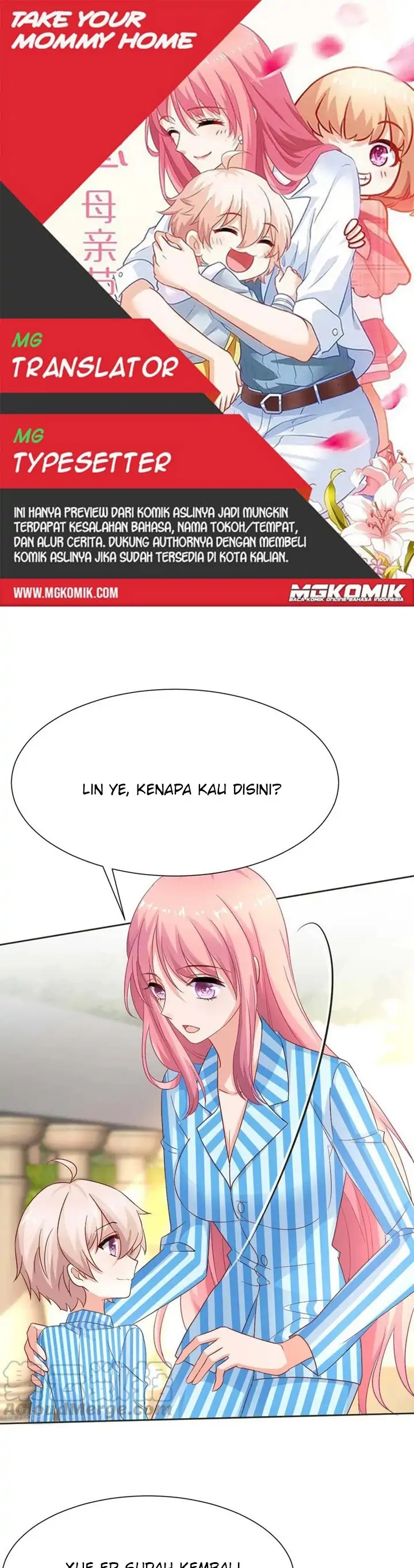 Take Your Mommy Home Chapter 345 Bahasa Indonesia