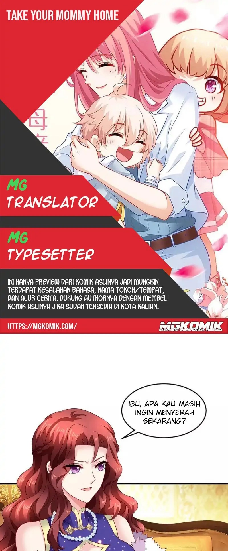 Take Your Mommy Home chapter 385