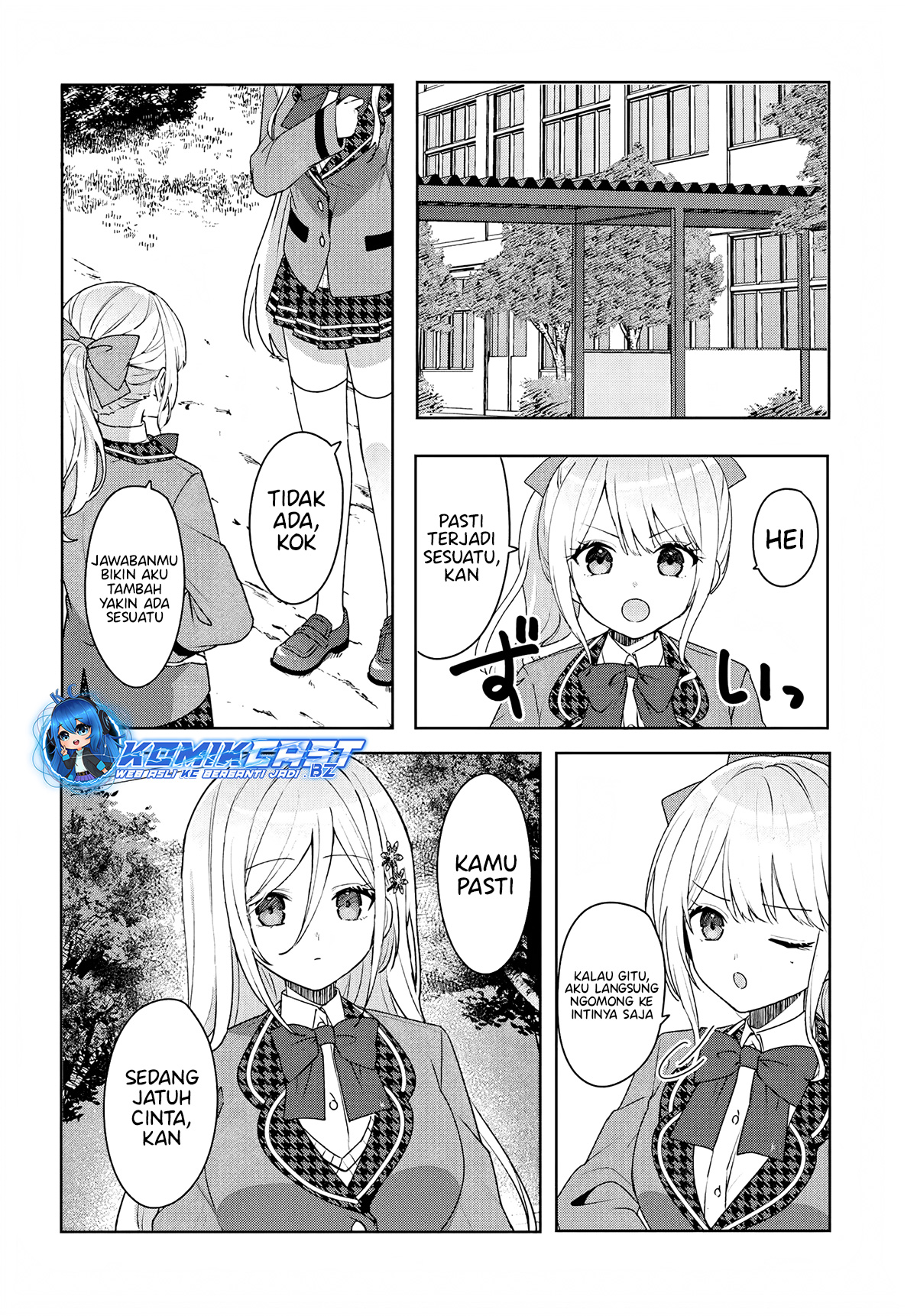 Takou no Koori Hime wo Chikan kara Tasuketara, Otomedachi kara Hajimeru Koto ni Narimashita Chapter 05.1 Bahasa Indonesia