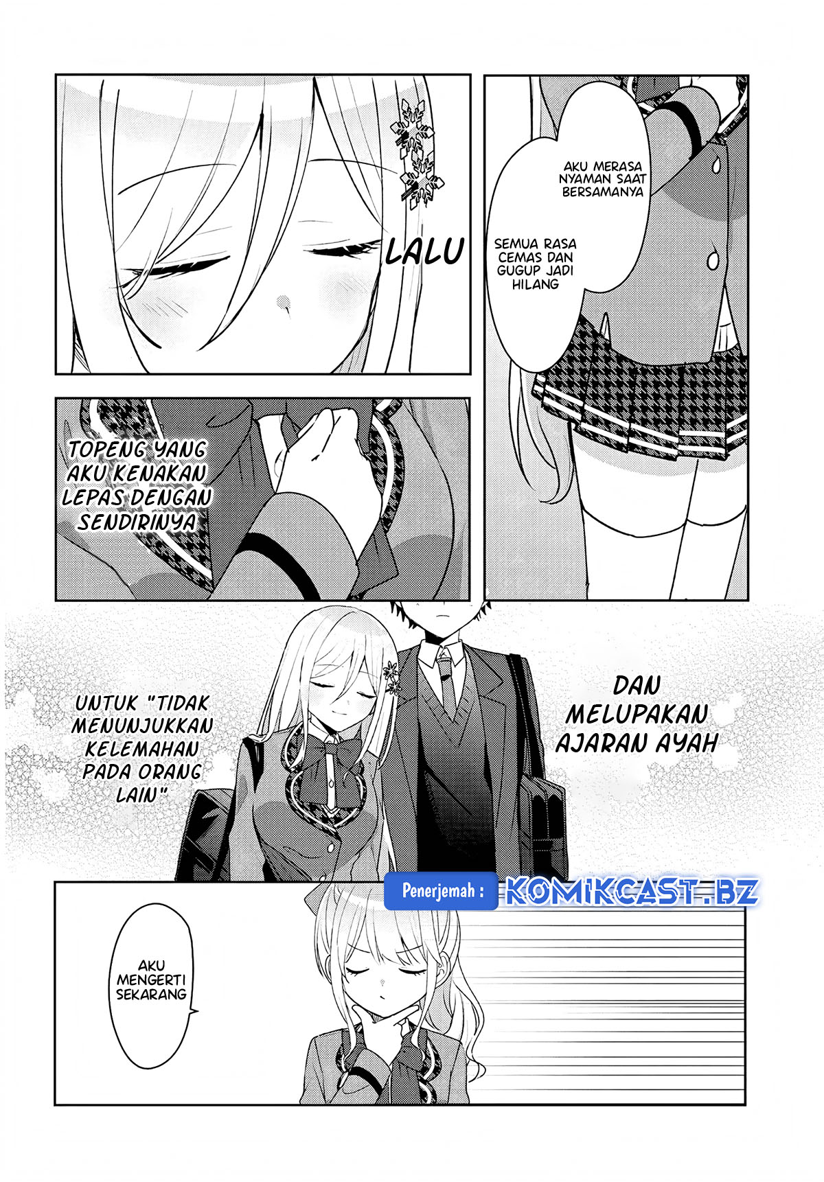 Takou no Koori Hime wo Chikan kara Tasuketara, Otomedachi kara Hajimeru Koto ni Narimashita Chapter 05.1 Bahasa Indonesia