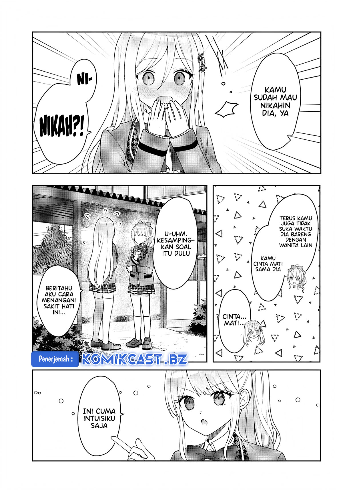 Takou no Koori Hime wo Chikan kara Tasuketara, Otomedachi kara Hajimeru Koto ni Narimashita Chapter 05.1 Bahasa Indonesia