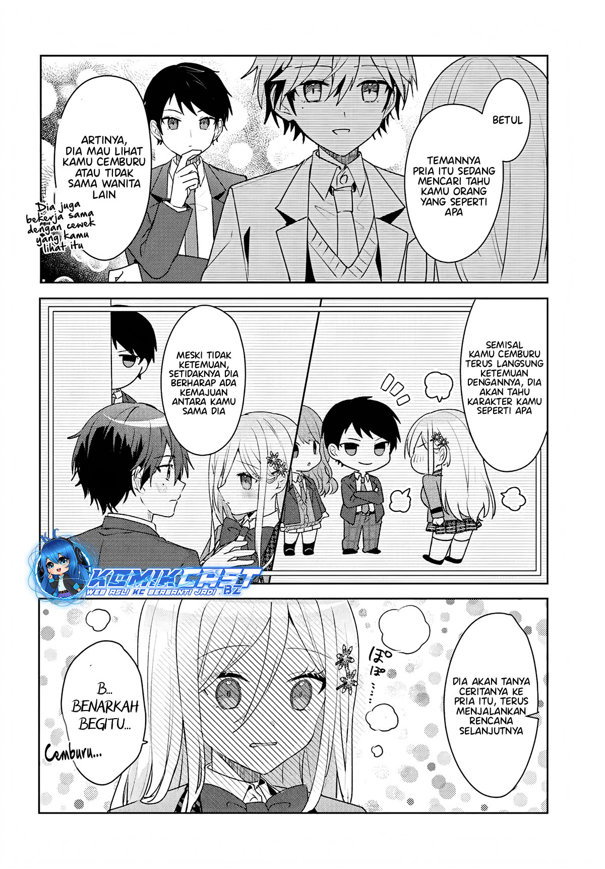 Takou no Koori Hime wo Chikan kara Tasuketara, Otomedachi kara Hajimeru Koto ni Narimashita Chapter 05.1 Bahasa Indonesia