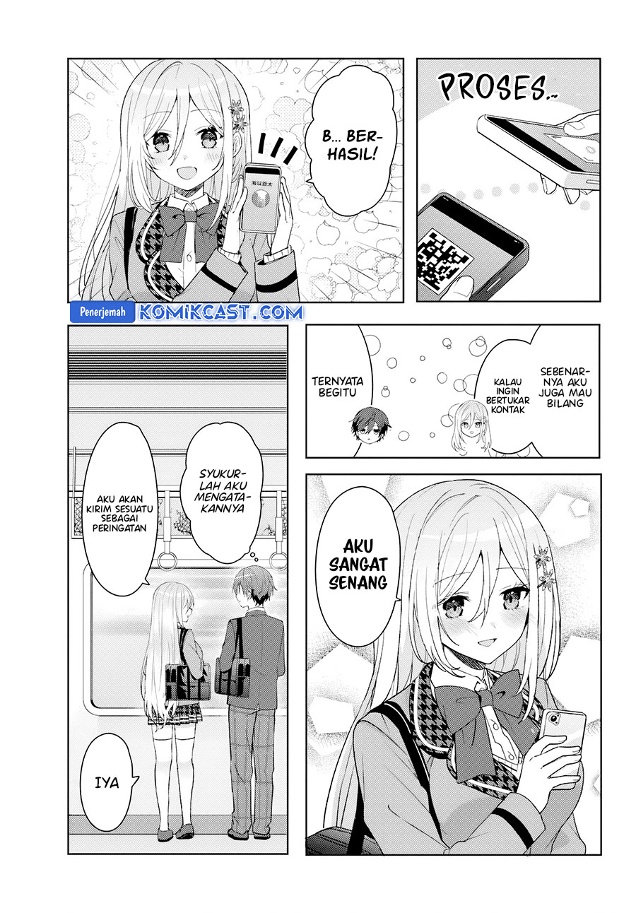 Takou no Koori Hime wo Chikan kara Tasuketara, Otomedachi kara Hajimeru Koto ni Narimashita Chapter 08.2 Bahasa Indonesia
