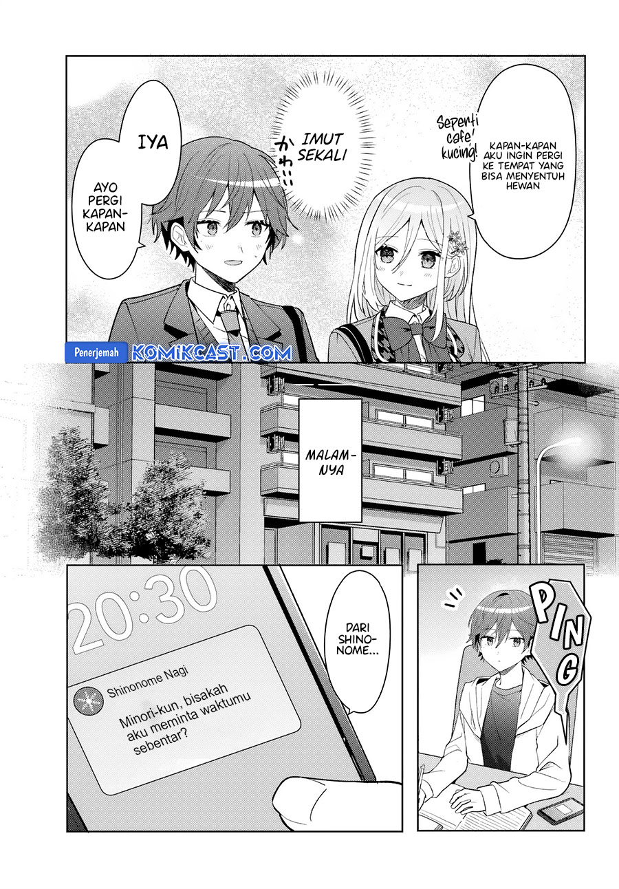 Takou no Koori Hime wo Chikan kara Tasuketara, Otomedachi kara Hajimeru Koto ni Narimashita Chapter 08.2 Bahasa Indonesia