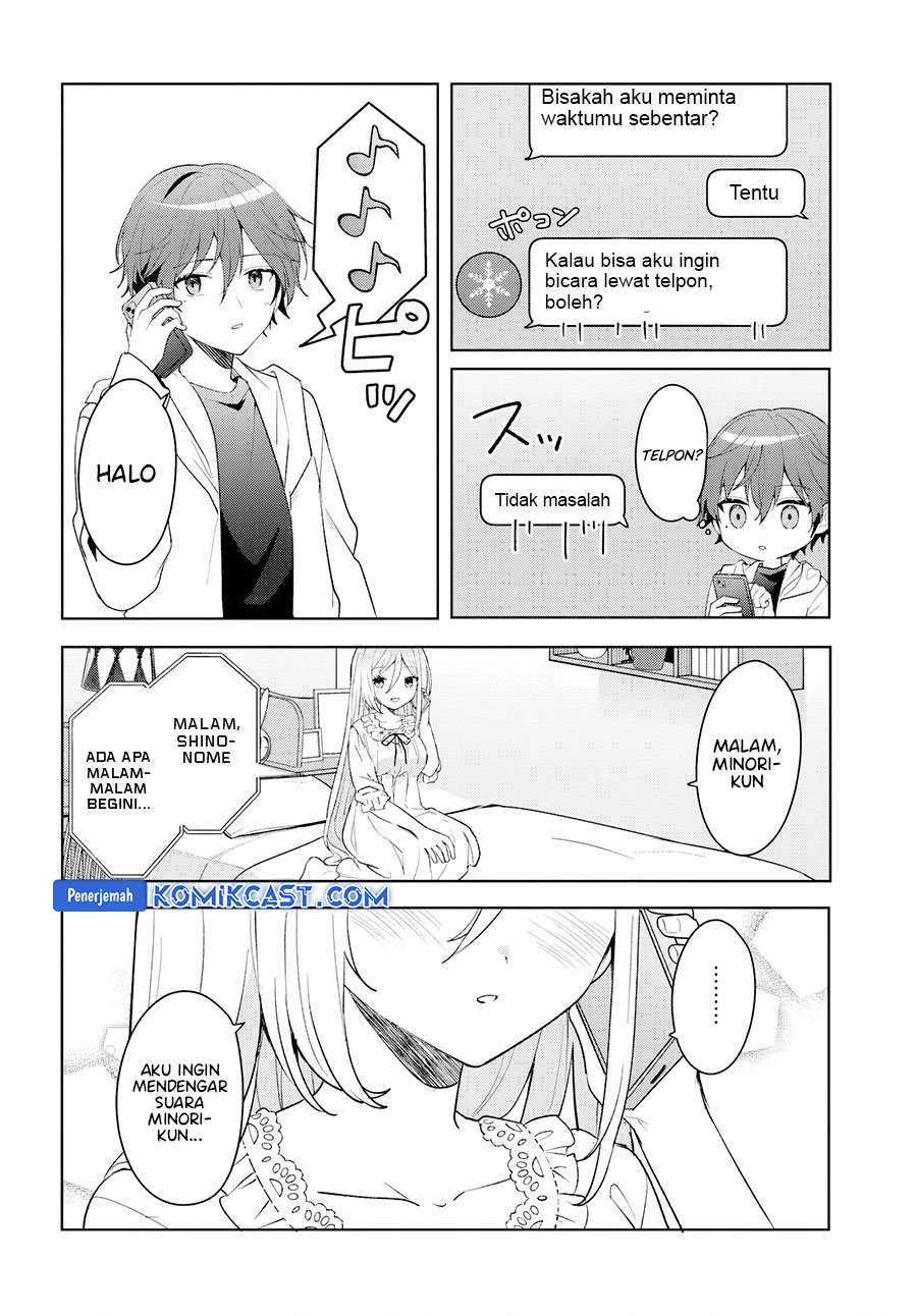 Takou no Koori Hime wo Chikan kara Tasuketara, Otomedachi kara Hajimeru Koto ni Narimashita Chapter 08.2 Bahasa Indonesia