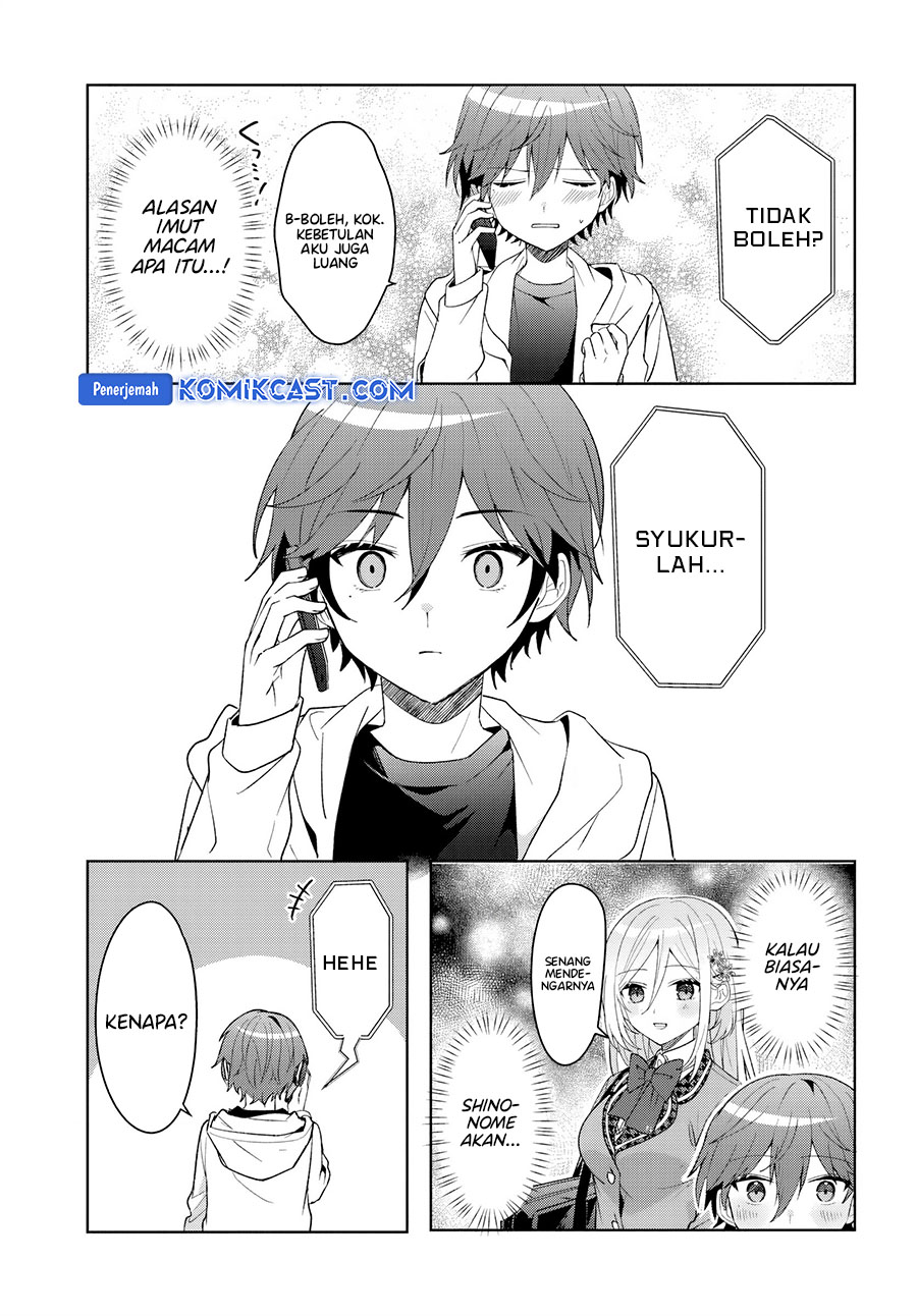 Takou no Koori Hime wo Chikan kara Tasuketara, Otomedachi kara Hajimeru Koto ni Narimashita Chapter 08.2 Bahasa Indonesia