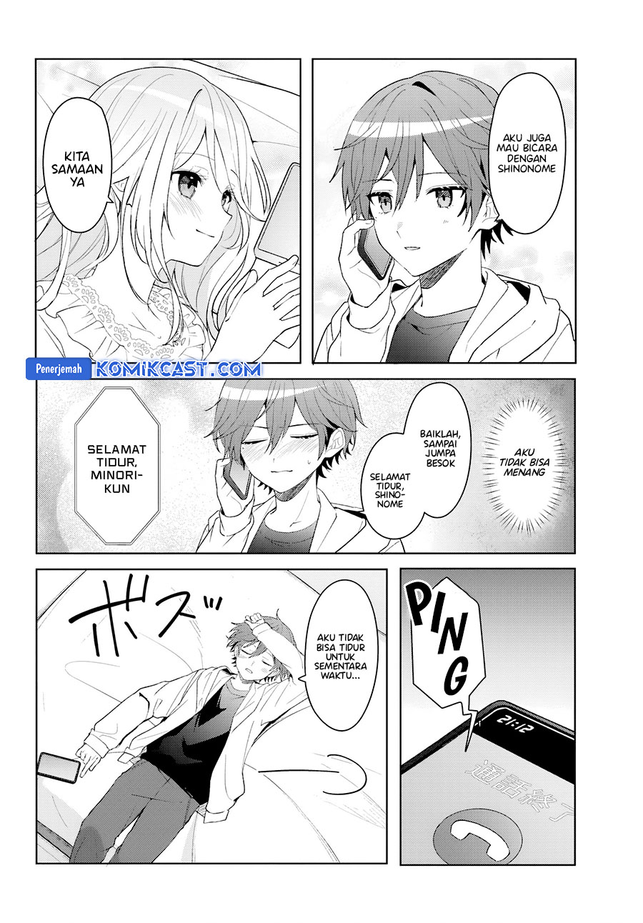 Takou no Koori Hime wo Chikan kara Tasuketara, Otomedachi kara Hajimeru Koto ni Narimashita Chapter 08.2 Bahasa Indonesia