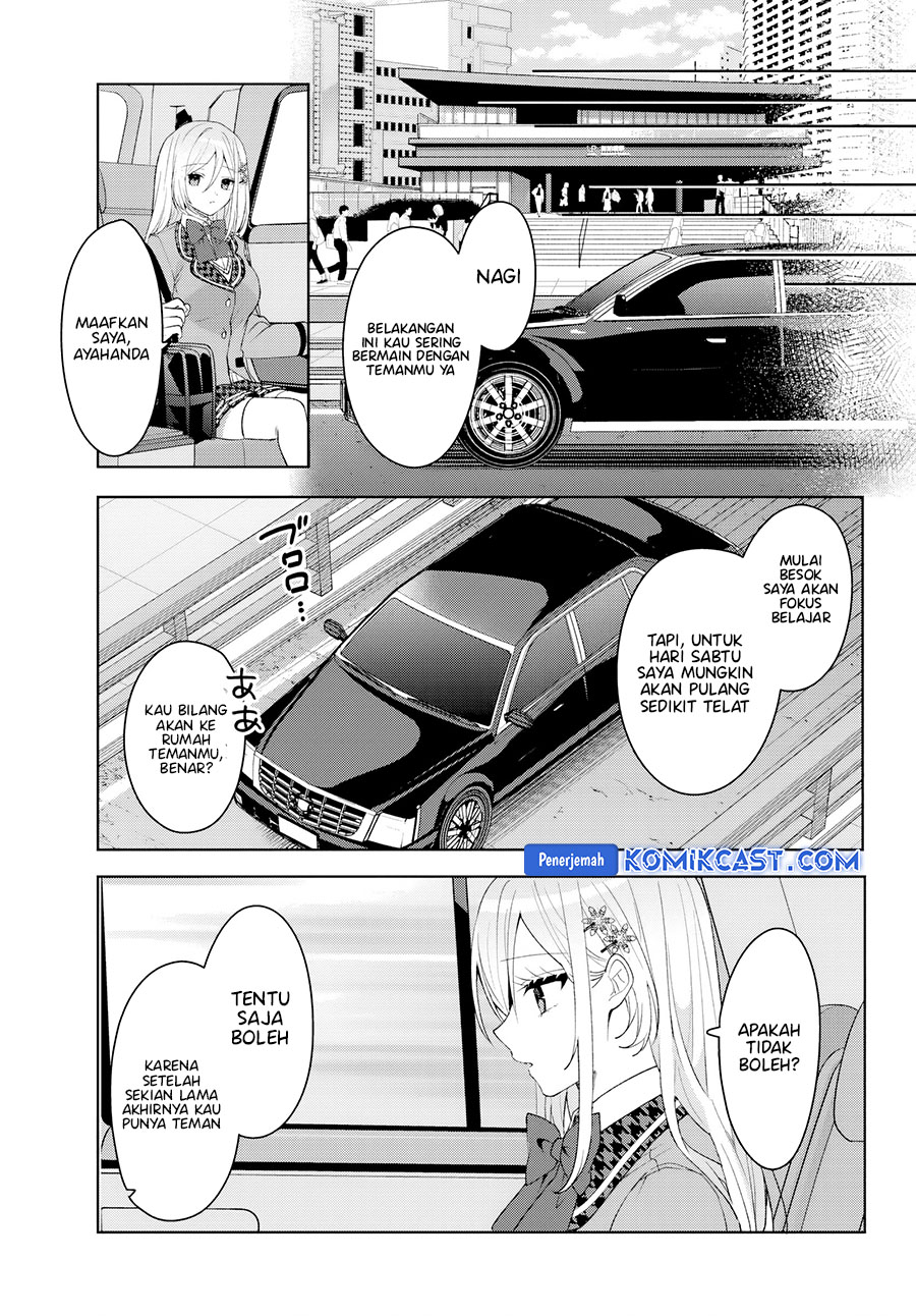 Takou no Koori Hime wo Chikan kara Tasuketara, Otomedachi kara Hajimeru Koto ni Narimashita Chapter 08.2 Bahasa Indonesia