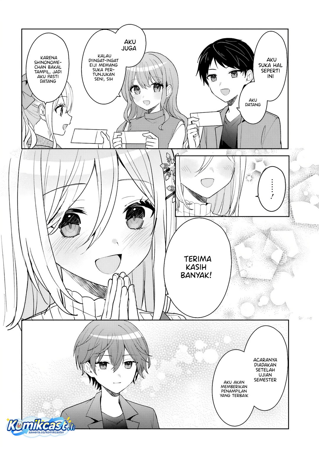 Takou no Koori Hime wo Chikan kara Tasuketara, Otomedachi kara Hajimeru Koto ni Narimashita chapter 11