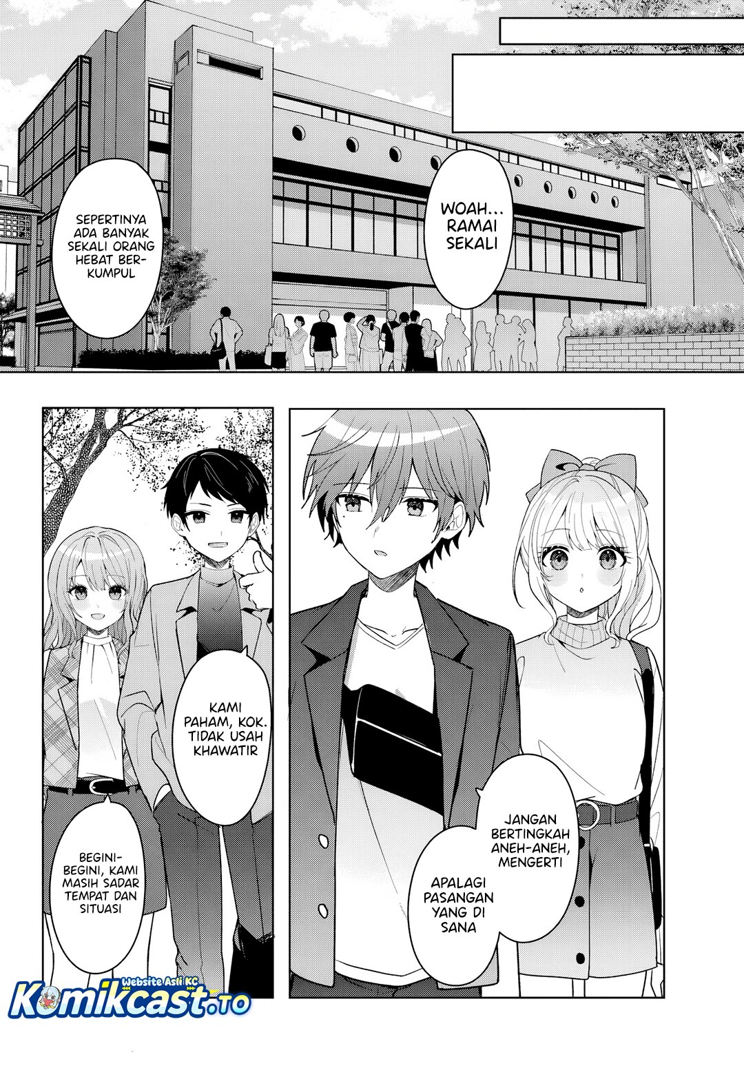 Takou no Koori Hime wo Chikan kara Tasuketara, Otomedachi kara Hajimeru Koto ni Narimashita Chapter 12 Bahasa Indonesia