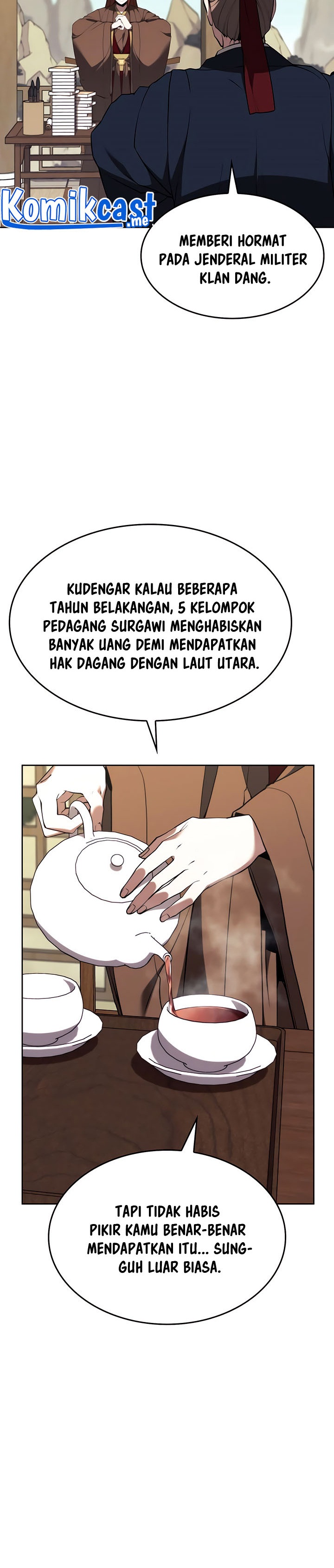 Tale of a Scribe Who Retires to the Countryside Chapter 124 Bahasa Indonesia
