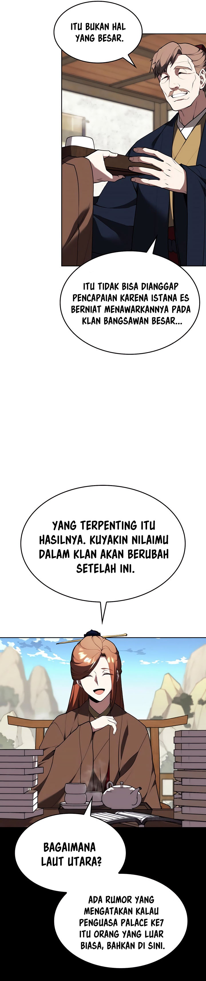 Tale of a Scribe Who Retires to the Countryside Chapter 124 Bahasa Indonesia