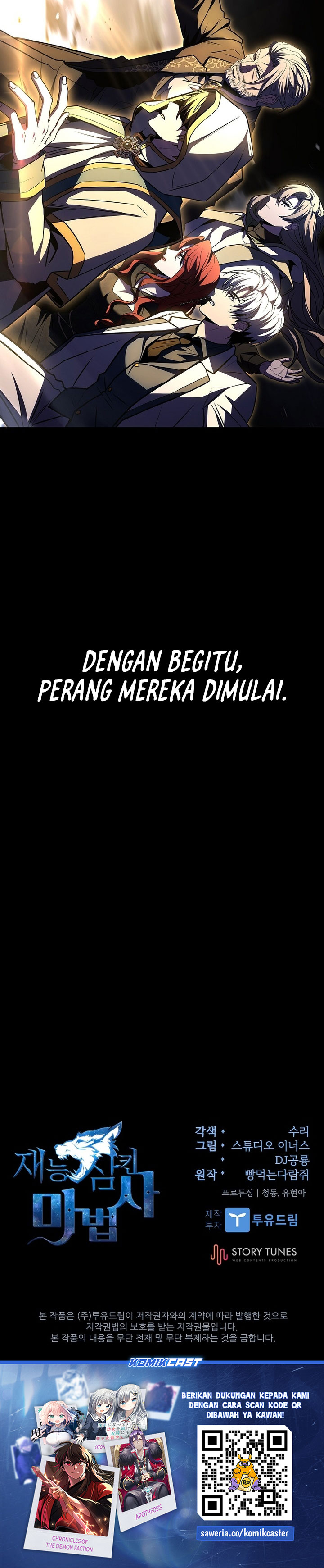 Talent-Swallowing Magician Chapter 106 Bahasa Indonesia