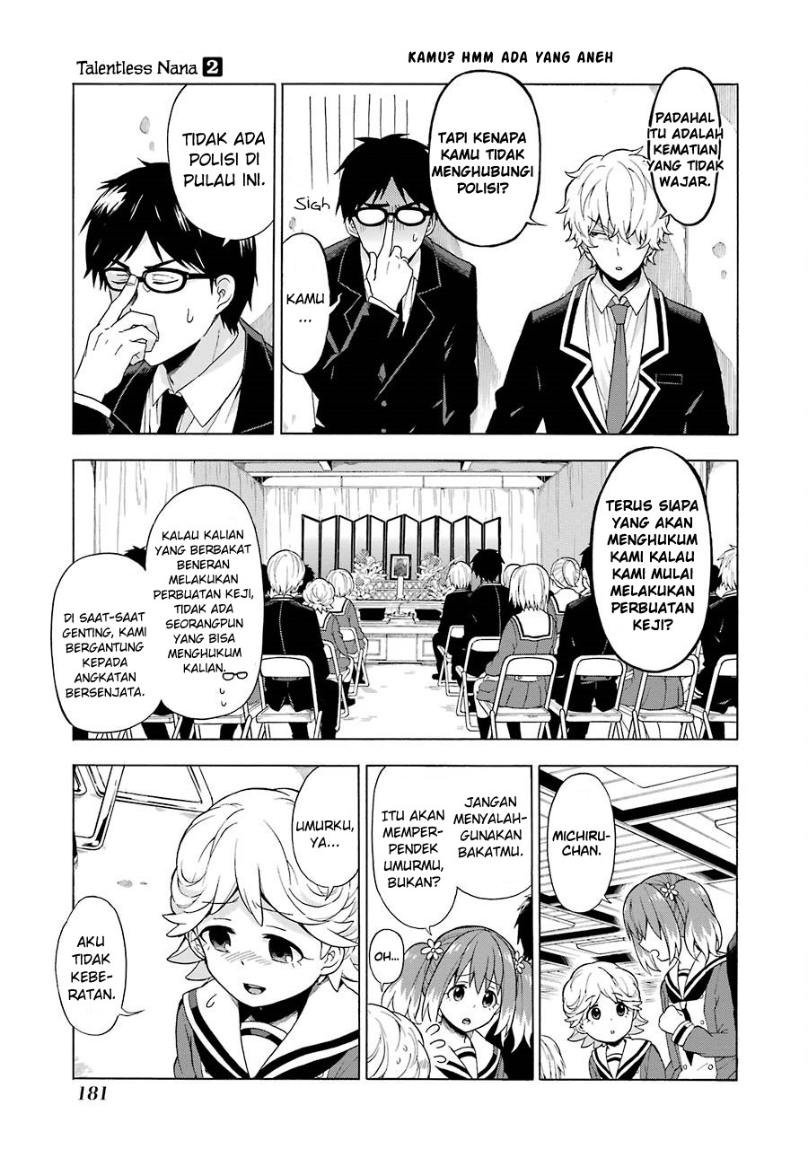 Talentless Nana Chapter 10.1 Bahasa Indonesia