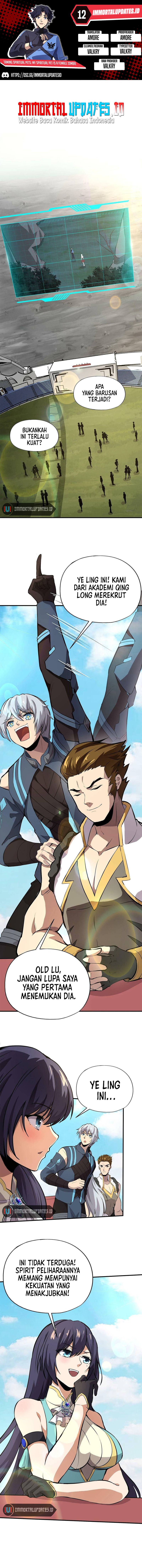 Taming Spiritual Pets: My Spiritual Pet is a Female Zombie Chapter 12 Bahasa Indonesia