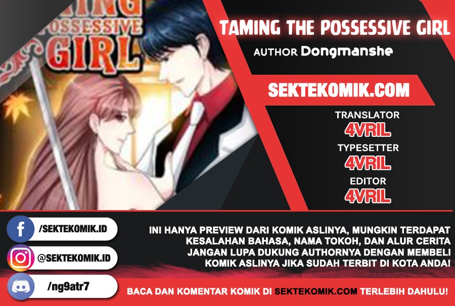 Taming The Possessive Girl Chapter 20 Bahasa Indonesia