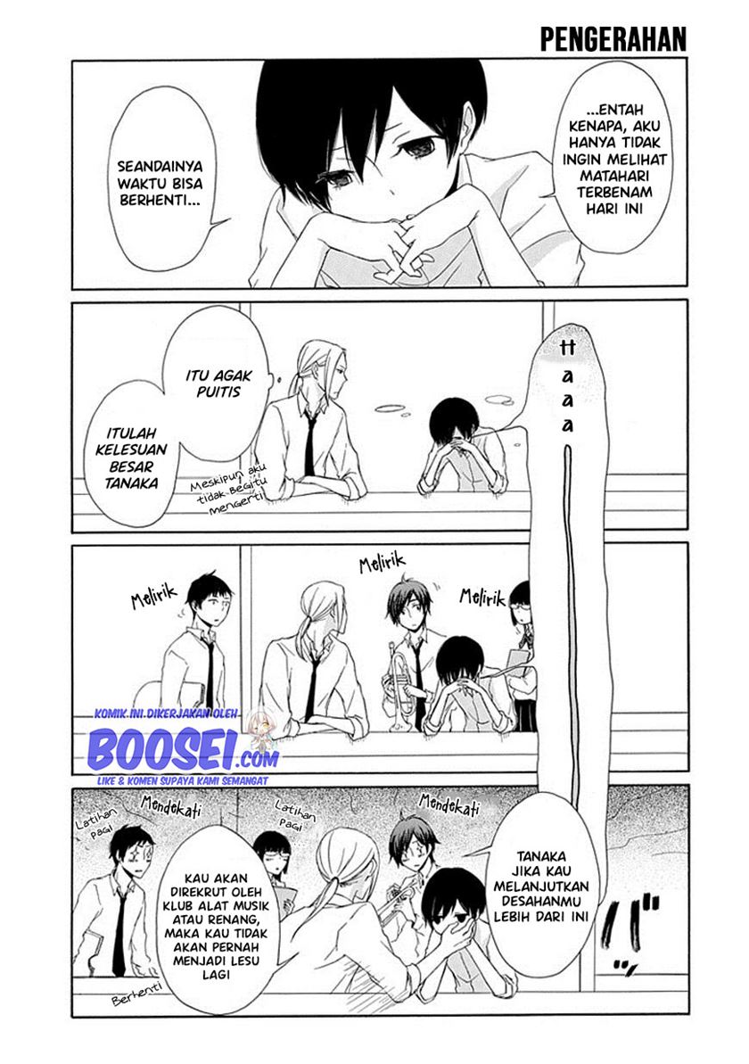 Tanaka-kun wa Itsumo Kedaruge chapter 3