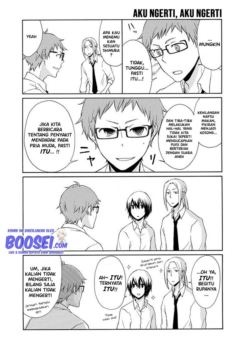 Tanaka-kun wa Itsumo Kedaruge chapter 3