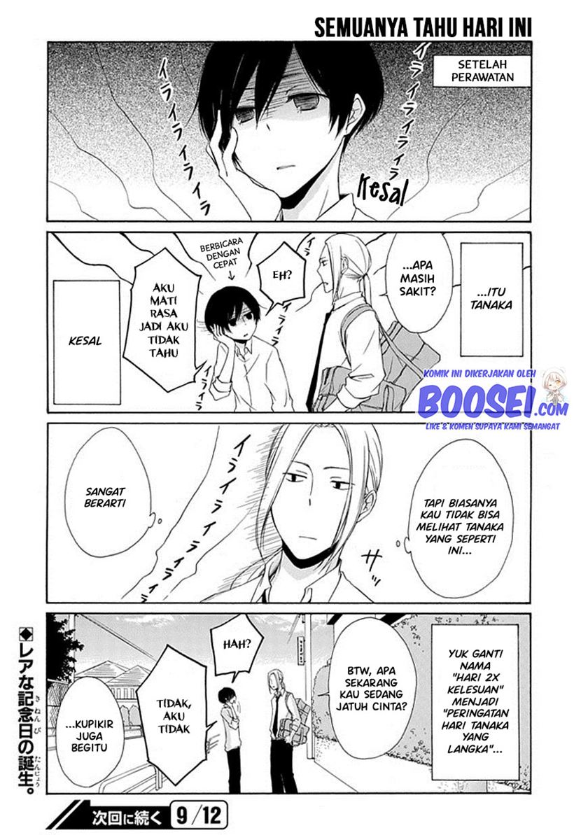 Tanaka-kun wa Itsumo Kedaruge chapter 3