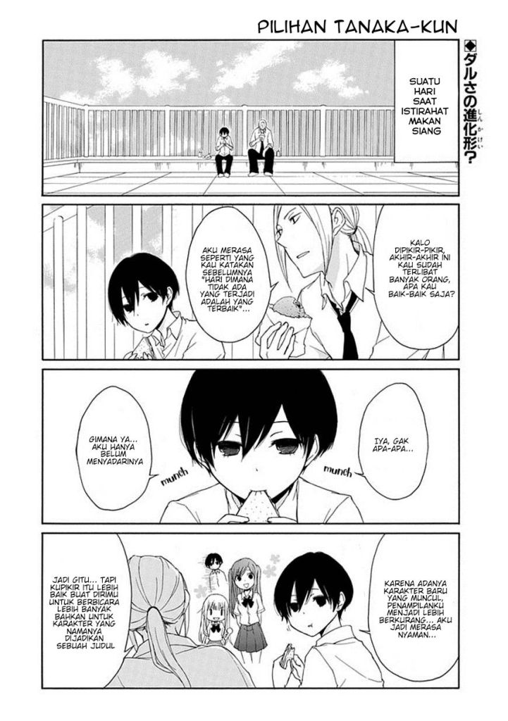 Tanaka-kun wa Itsumo Kedaruge Chapter 07 Bahasa Indonesia