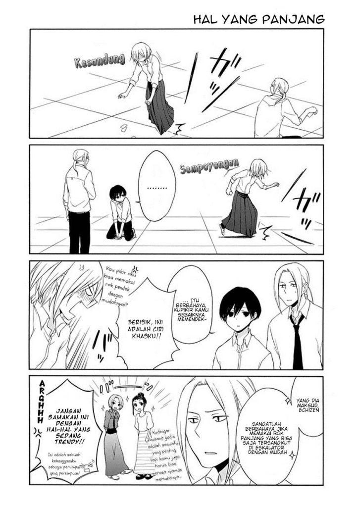 Tanaka-kun wa Itsumo Kedaruge Chapter 07 Bahasa Indonesia