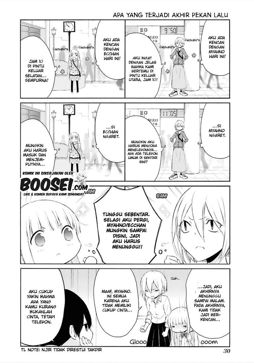 Tanaka-kun wa Itsumo Kedaruge Chapter 42 Bahasa Indonesia