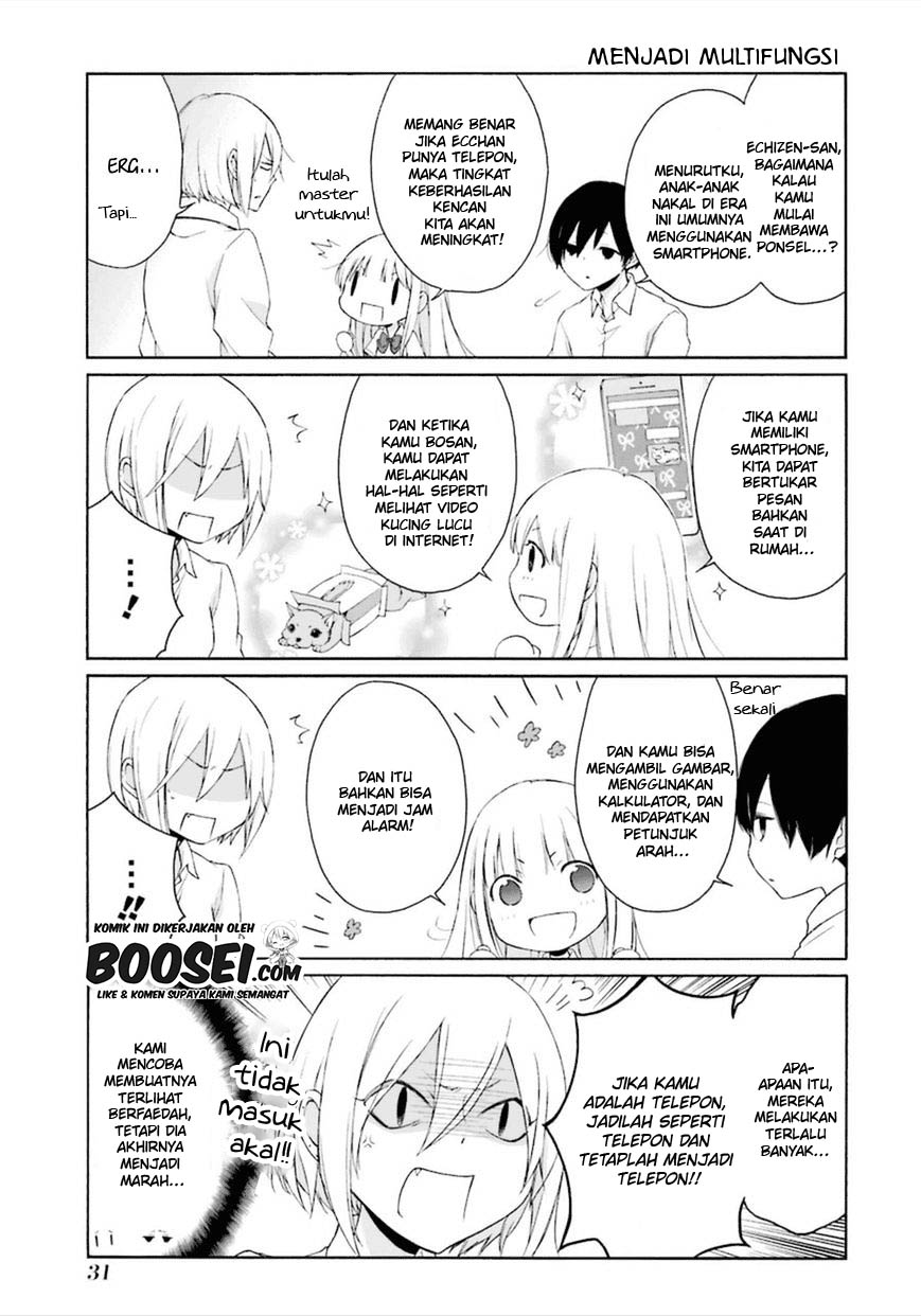 Tanaka-kun wa Itsumo Kedaruge Chapter 42 Bahasa Indonesia