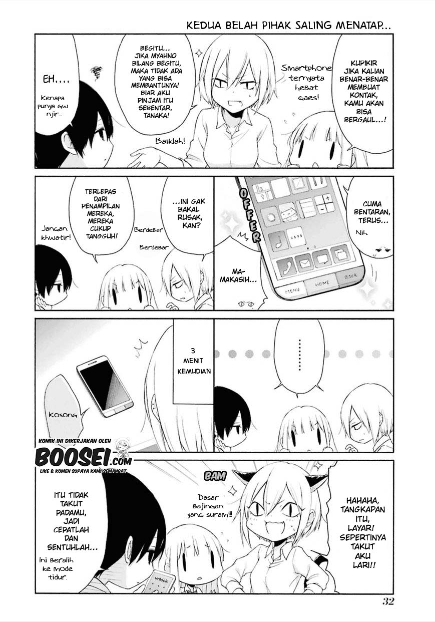 Tanaka-kun wa Itsumo Kedaruge Chapter 42 Bahasa Indonesia