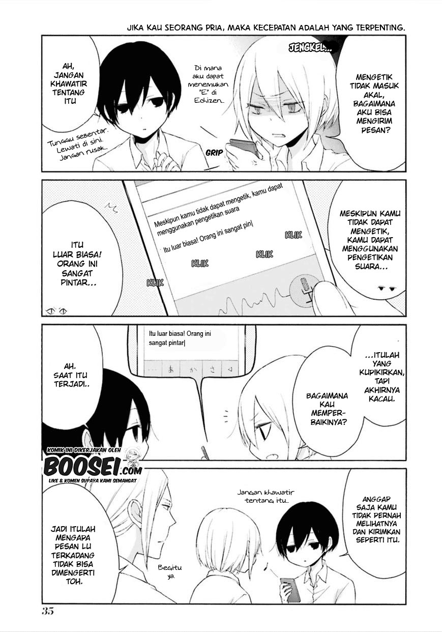 Tanaka-kun wa Itsumo Kedaruge Chapter 42 Bahasa Indonesia