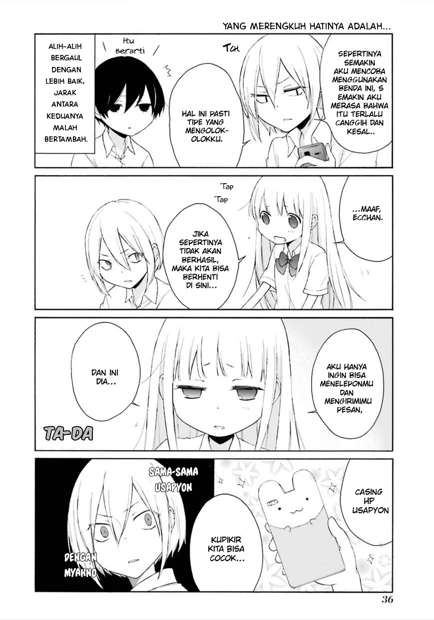 Tanaka-kun wa Itsumo Kedaruge Chapter 42 Bahasa Indonesia