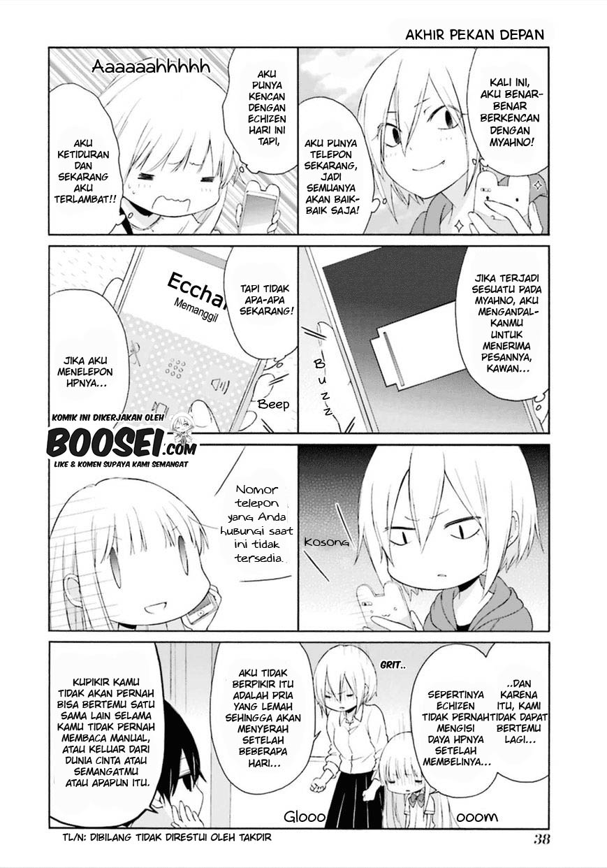 Tanaka-kun wa Itsumo Kedaruge Chapter 42 Bahasa Indonesia