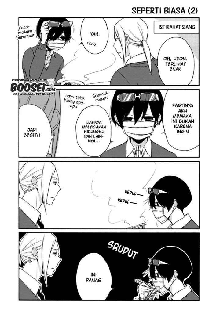 Tanaka-kun wa Itsumo Kedaruge Chapter 63 Bahasa Indonesia