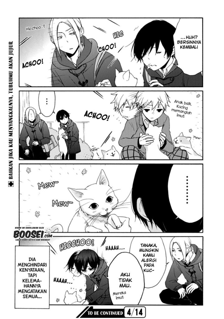 Tanaka-kun wa Itsumo Kedaruge Chapter 63 Bahasa Indonesia