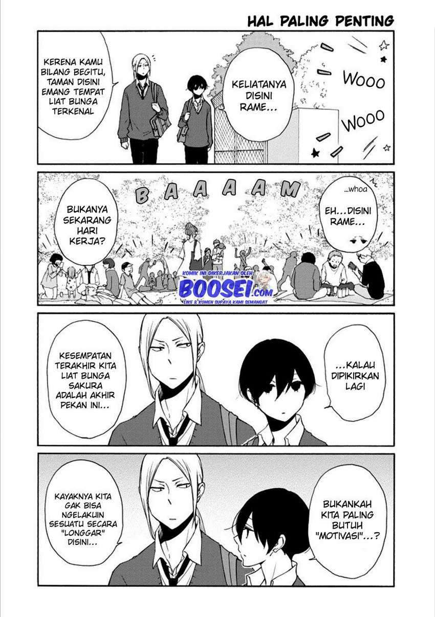 Tanaka-kun wa Itsumo Kedaruge Chapter 111 Bahasa Indonesia