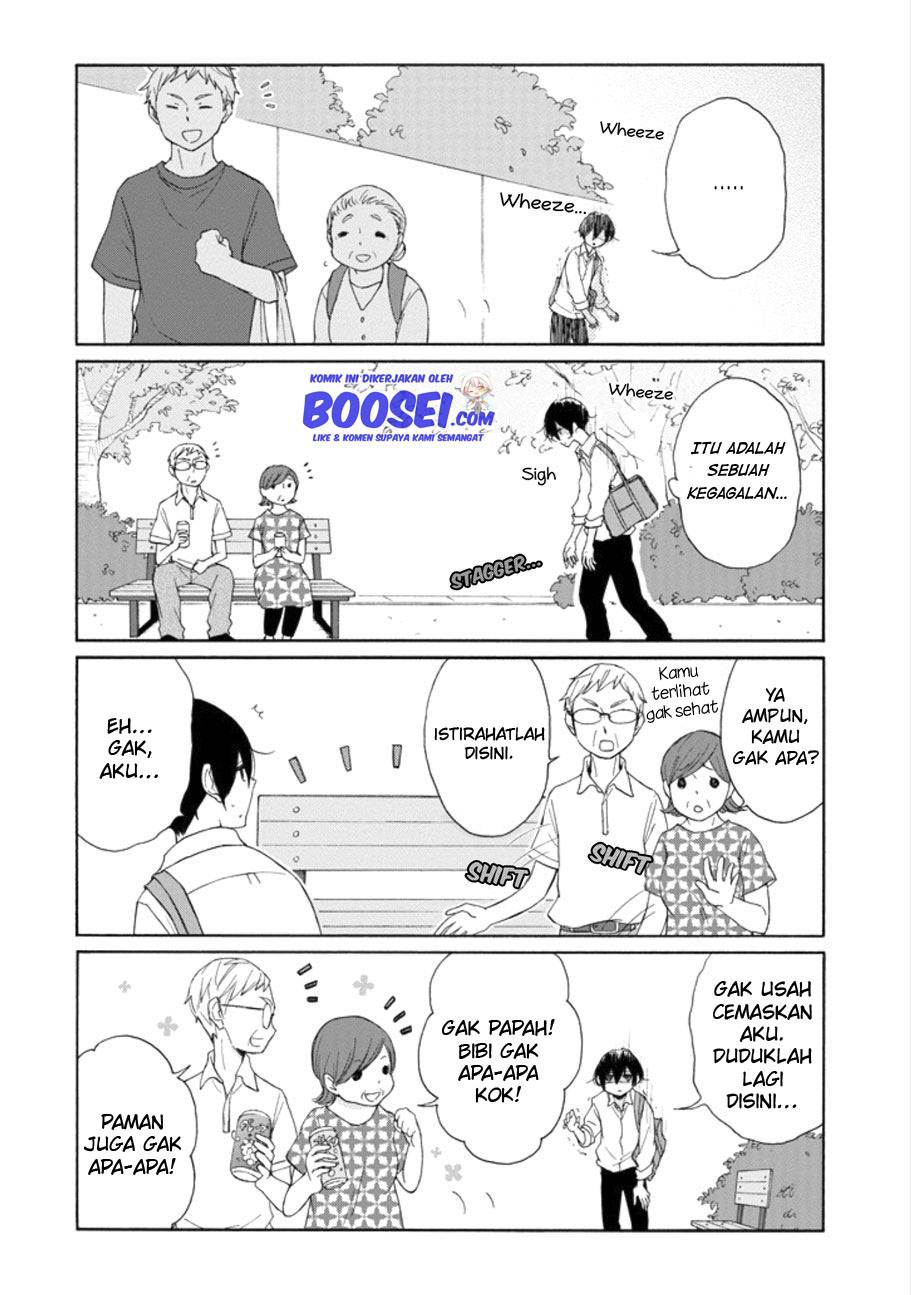 Tanaka-kun wa Itsumo Kedaruge Chapter 117.5 Bahasa Indonesia