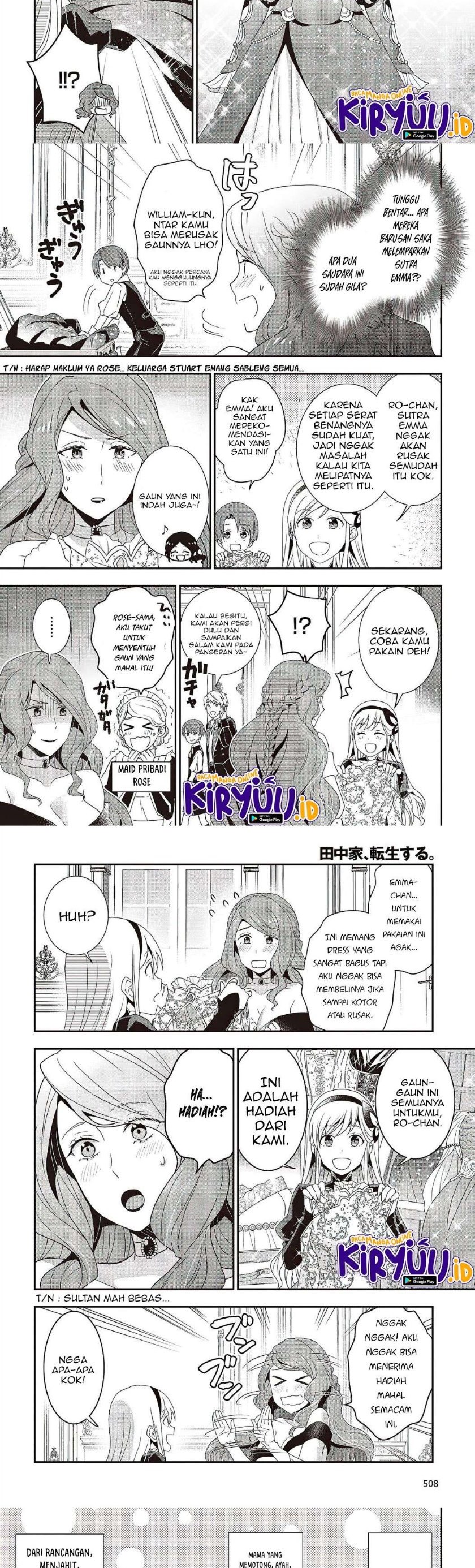 Tanaka Ke, Tensei Suru chapter 8