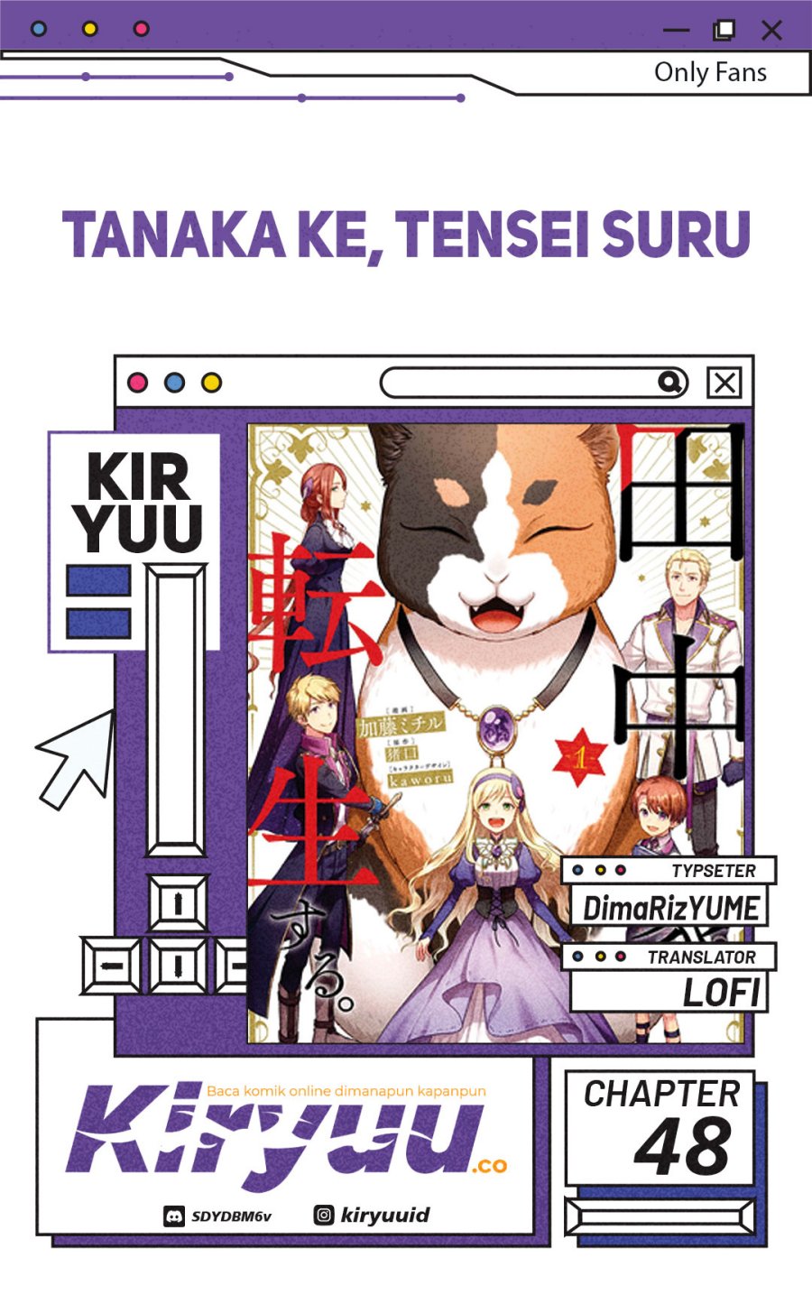Tanaka Ke, Tensei Suru Chapter 48 Bahasa Indonesia