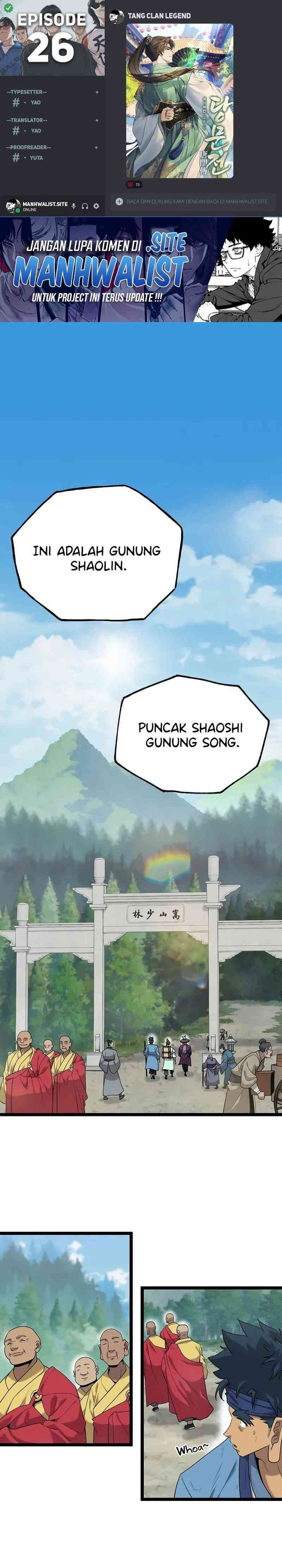 Tang Clan Legend Chapter 26 Bahasa Indonesia
