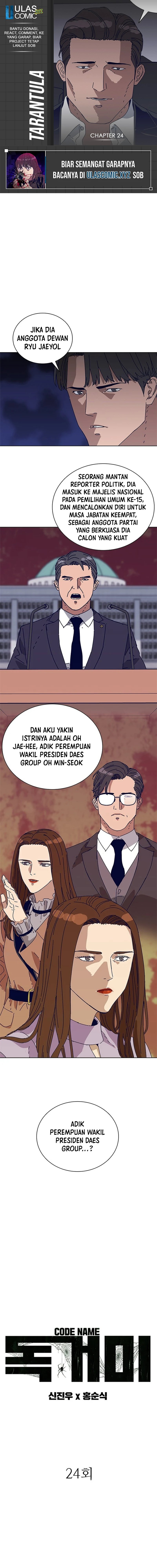 Tarantula (SHIN Jinwoo) Chapter 24 Bahasa Indonesia
