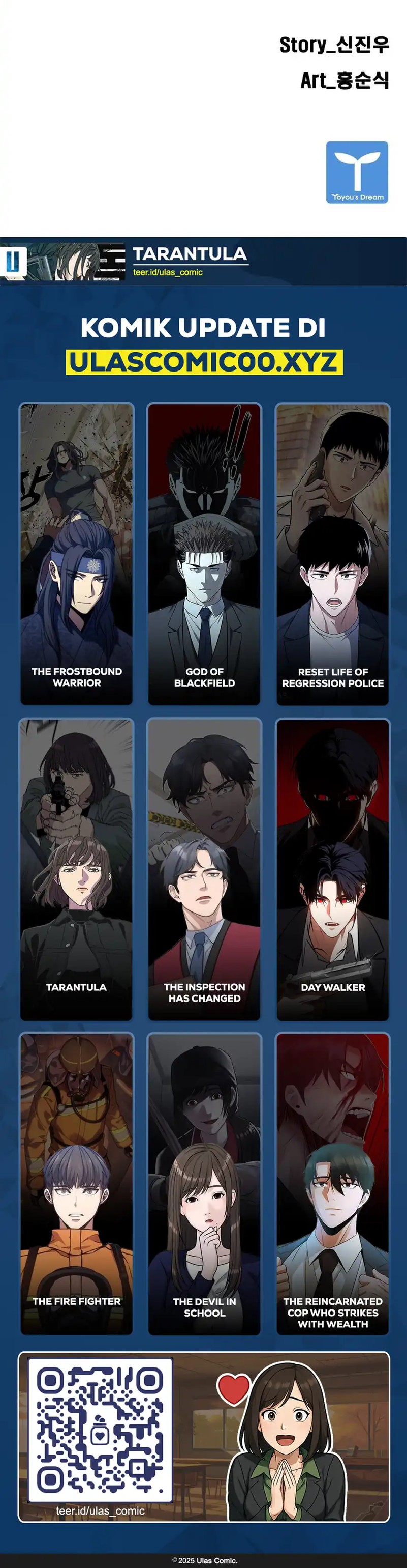 Tarantula (SHIN Jinwoo) Chapter 45 Bahasa Indonesia